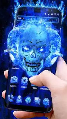 Play Blue Fire Skull