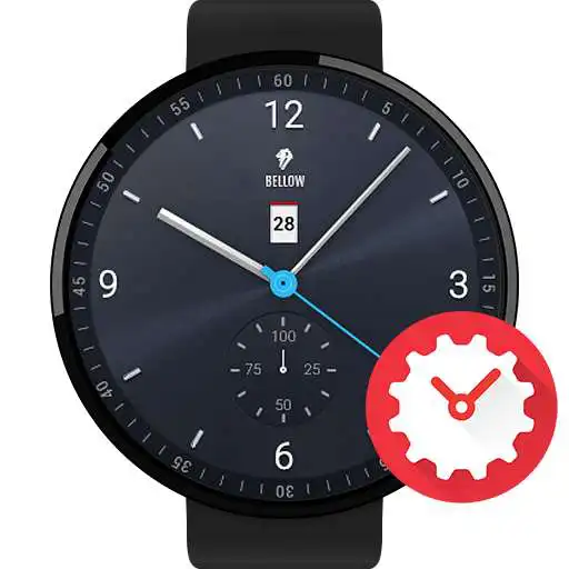 Free play online Blue Label watchface by Bellow  APK