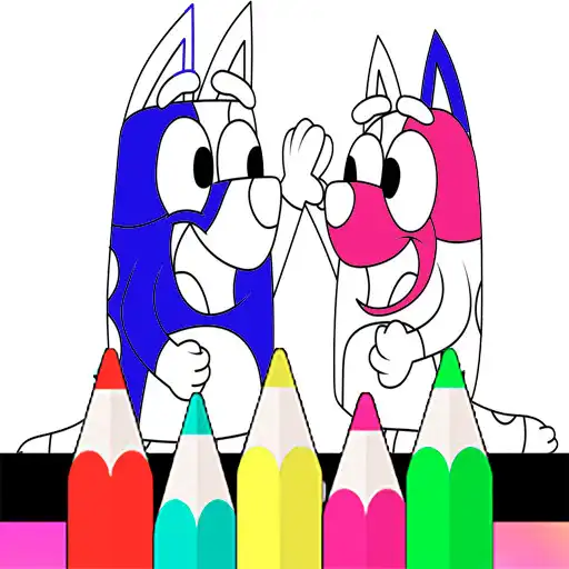 Play bluely coloring book APK