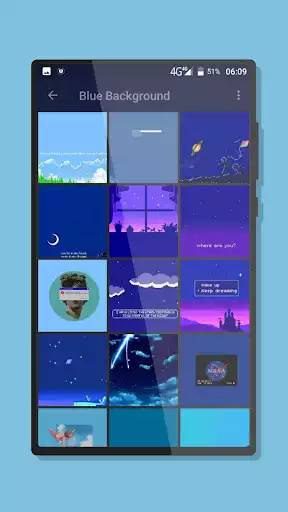 Play Bluepaper - Blue Background Wallpapers as an online game Bluepaper - Blue Background Wallpapers with UptoPlay