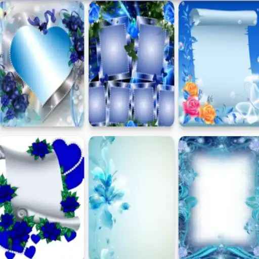 Play blue picture frames APK