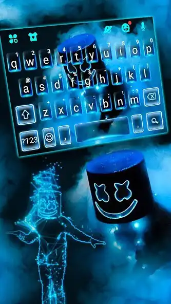 Play Blue Smoke Cool DJ Theme as an online game Blue Smoke Cool DJ Theme with UptoPlay