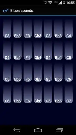 Play Blues scale  and enjoy Blues scale with UptoPlay