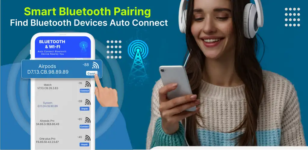 Play Bluetooth Connect - Auto Pair  and enjoy Bluetooth Connect - Auto Pair with UptoPlay