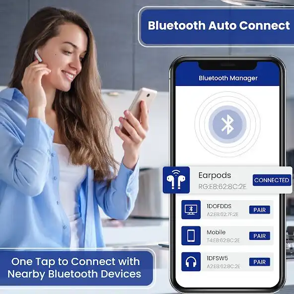 Play Bluetooth pair auto connector.  and enjoy Bluetooth pair auto connector. with UptoPlay