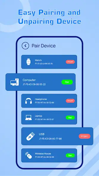 Play Bluetooth Pair: ScannerFinder as an online game Bluetooth Pair: ScannerFinder with UptoPlay