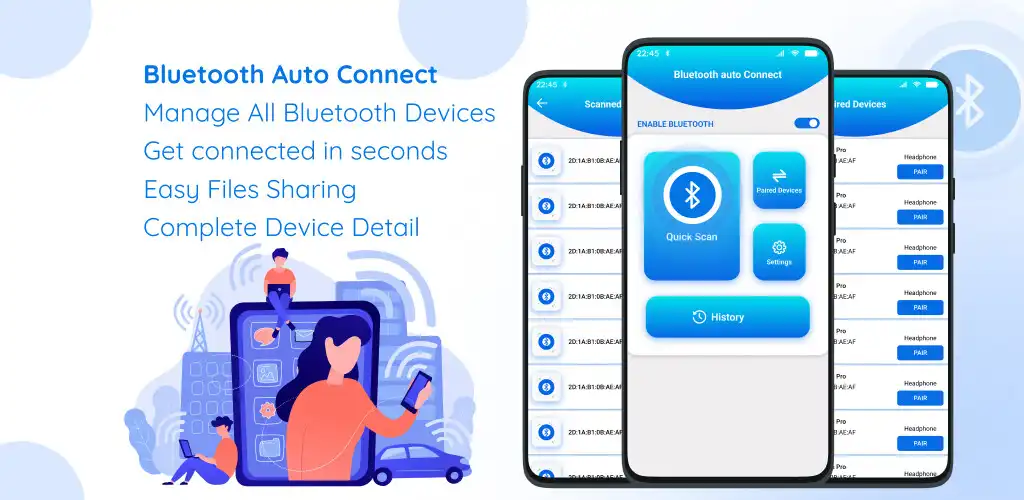 Play Bluetooth Scan- Pair Bluetooth  and enjoy Bluetooth Scan- Pair Bluetooth with UptoPlay