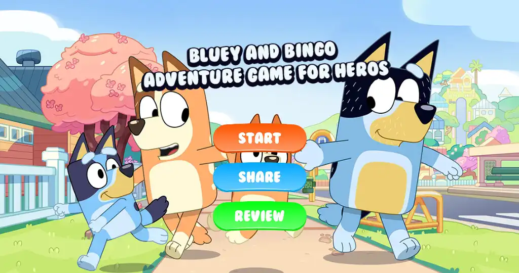 Play Bluey  Bingo Game family Run  and enjoy Bluey  Bingo Game family Run with UptoPlay