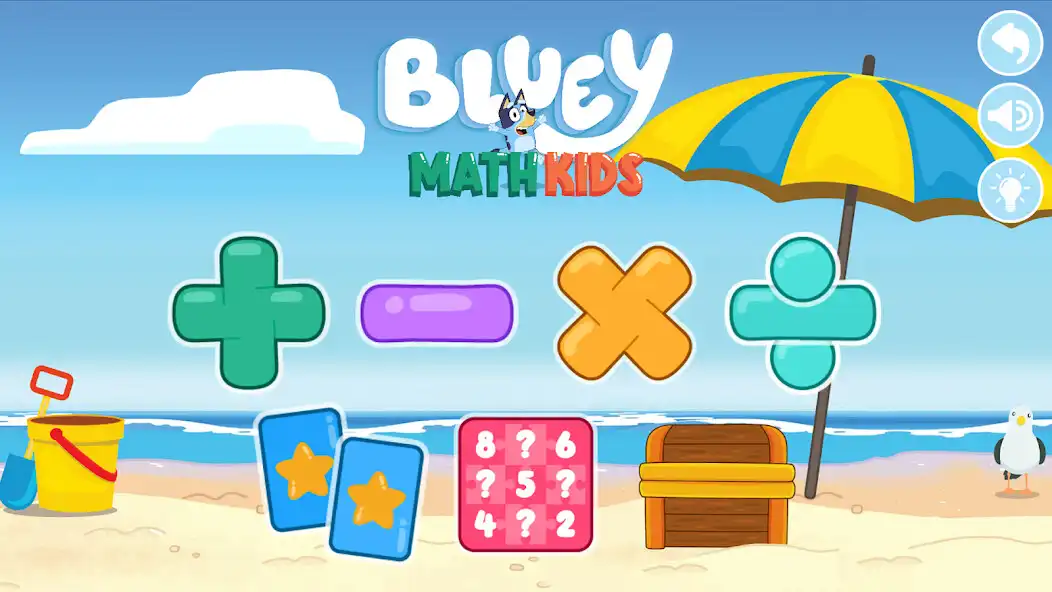 Play Bluey Math Kids as an online game Bluey Math Kids with UptoPlay