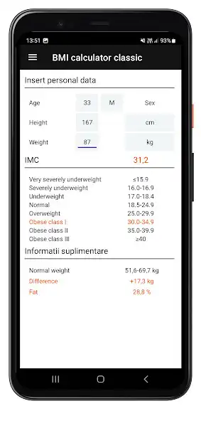 Play BMI calculator classic  and enjoy BMI calculator classic with UptoPlay