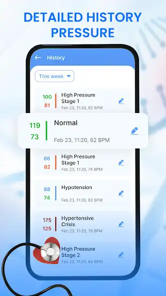 Play BMP: Blood Pressure Tracker as an online game BMP: Blood Pressure Tracker with UptoPlay