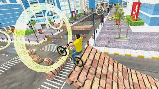 Play BMX Rider - Cycle Stunt Racer  and enjoy BMX Rider - Cycle Stunt Racer with UptoPlay