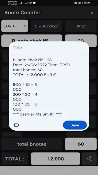 Play B-note Counter as an online game B-note Counter with UptoPlay