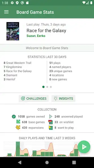 Play Board Game Stats  and enjoy Board Game Stats with UptoPlay