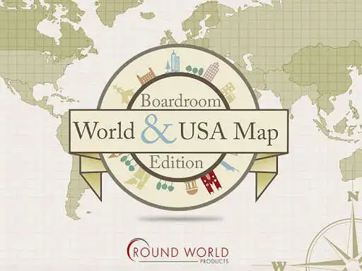 Play Boardroom World  USA Map