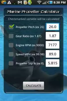 Play Boat Propeller Calculator