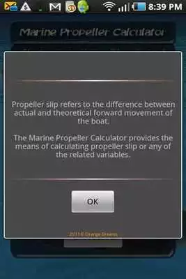 Play Boat Propeller Calculator