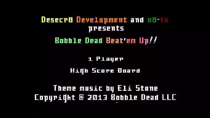 Play Bobble Dead Beat Em Up!