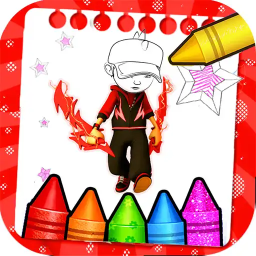 Play Boboiboy cartoon coloring book APK