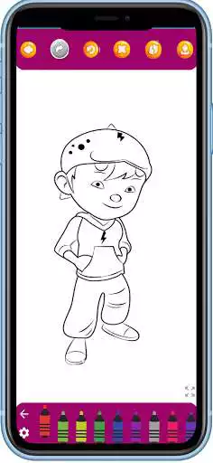 Play Boboi boy Coloring Book  and enjoy Boboi boy Coloring Book with UptoPlay