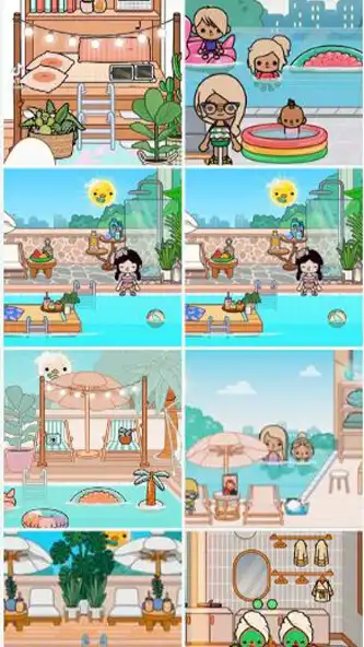 Play Boca Toca Pool Ideas  and enjoy Boca Toca Pool Ideas with UptoPlay