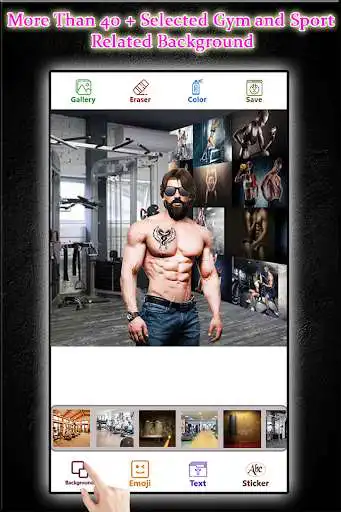 Play APK Bodybuilding Photo Editor : Photo Cut  and enjoy Bodybuilding Photo Editor : Photo Cut with UptoPlay com.photosolution.photoframe.bodybilderssuitphotoeditor