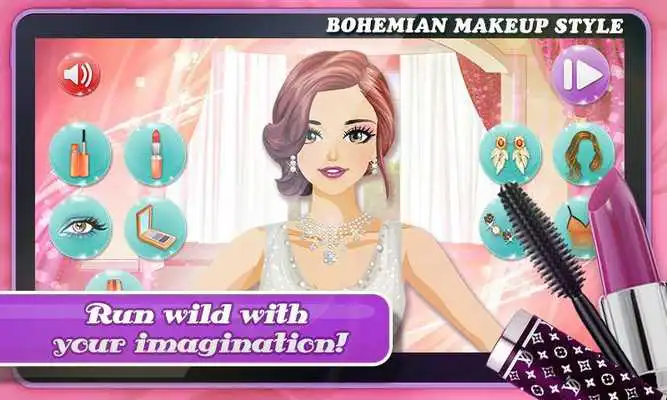 Play Bohemian Makeup: Exotic Style