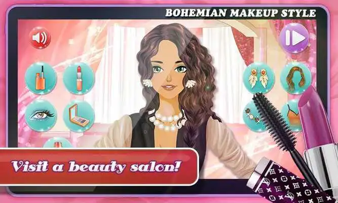 Play Bohemian Makeup: Exotic Style