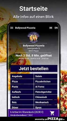 Play Bollywood Pizzeria Plauen as an online game Bollywood Pizzeria Plauen with UptoPlay