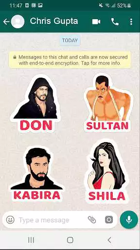 Play Bollywood WAStickers as an online game Bollywood WAStickers with UptoPlay