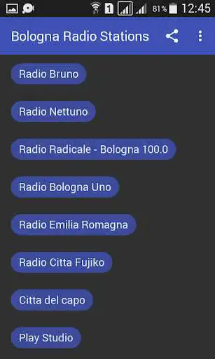 Play Bologna Radio Stations