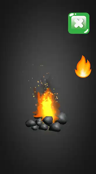 Play Bonfire Simulator as an online game Bonfire Simulator with UptoPlay