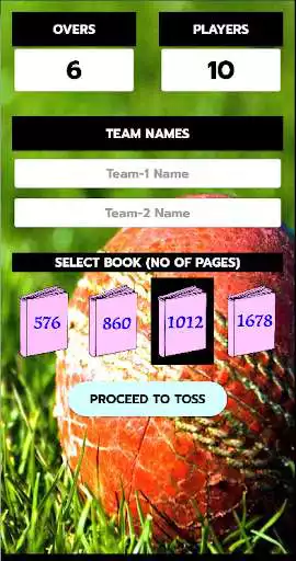 Play APK Book Cricket  and enjoy Book Cricket with UptoPlay com.amitapps17.bookcricket