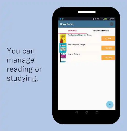 Play Book Pacer - reading and studying manager -  and enjoy Book Pacer - reading and studying manager - with UptoPlay