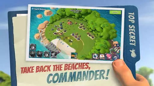 Play Boom Beach  and enjoy Boom Beach with UptoPlay