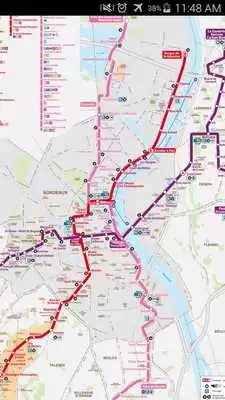 Play Bordeaux Tram Map