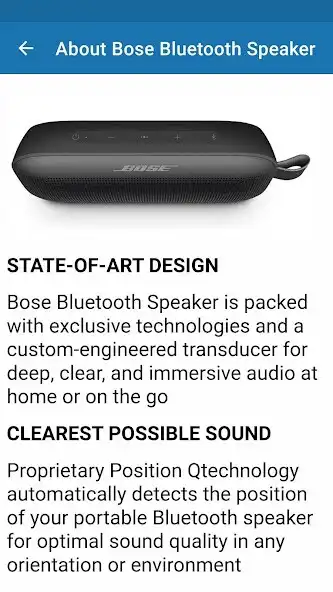 Play Bose Bluetooth Speaker Guide  and enjoy Bose Bluetooth Speaker Guide with UptoPlay