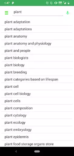 Play Botany Dictionary as an online game Botany Dictionary with UptoPlay