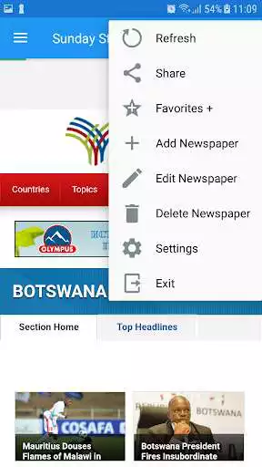 Play Botswana Newspapers as an online game Botswana Newspapers with UptoPlay