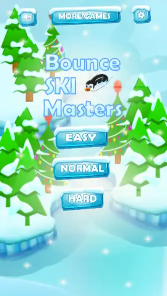 Play Bounce Skier Pinguin  and enjoy Bounce Skier Pinguin with UptoPlay