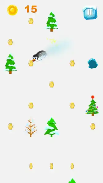 Play Bounce Skier Pinguin as an online game Bounce Skier Pinguin with UptoPlay