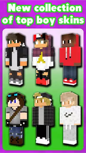 Play Boy Skins for MCPE  and enjoy Boy Skins for MCPE with UptoPlay