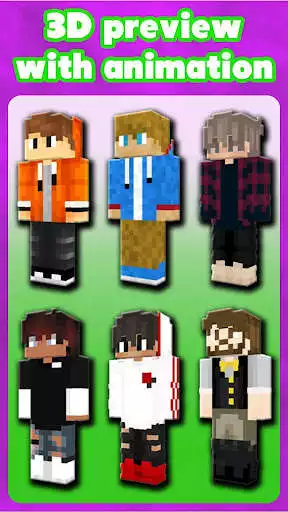 Play Boy Skins for MCPE as an online game Boy Skins for MCPE with UptoPlay