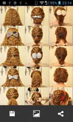 Play Braid hairstyle step