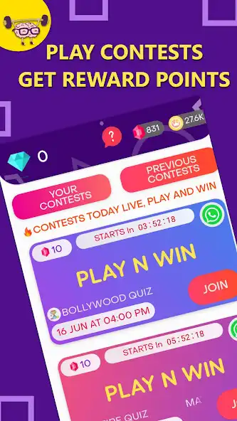 Play Brainbaaz - Play Quiz and Win as an online game Brainbaaz - Play Quiz and Win with UptoPlay