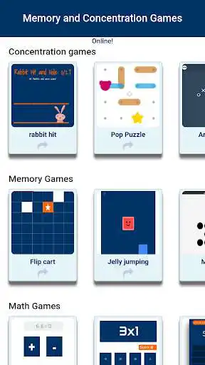 Play Brain games - Memory games - Concentration games  and enjoy Brain games - Memory games - Concentration games with UptoPlay