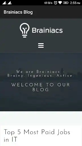 Play Brainiacs Blog  and enjoy Brainiacs Blog with UptoPlay