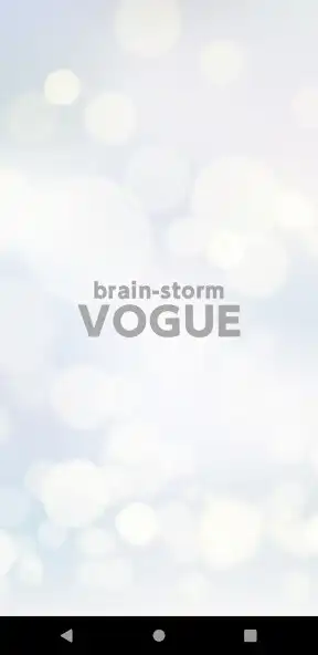 Play brain-storm VOGUE  and enjoy brain-storm VOGUE with UptoPlay