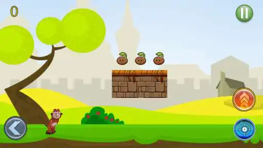 Play Brave Monkey Run as an online game Brave Monkey Run with UptoPlay