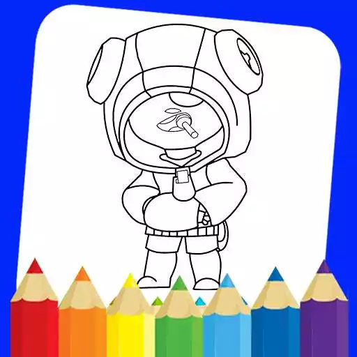 Play Brawl Stars coloring book APK